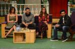 Akshay Kumar, Ileana D_Cruz, Esha Gupta promote Rustom on the sets of The Kapil Sharma Show on 5th Aug 2016